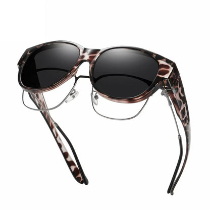 🕶 Nya oversize cat eye-solglasögon – Polariserade linser & UV400-skydd