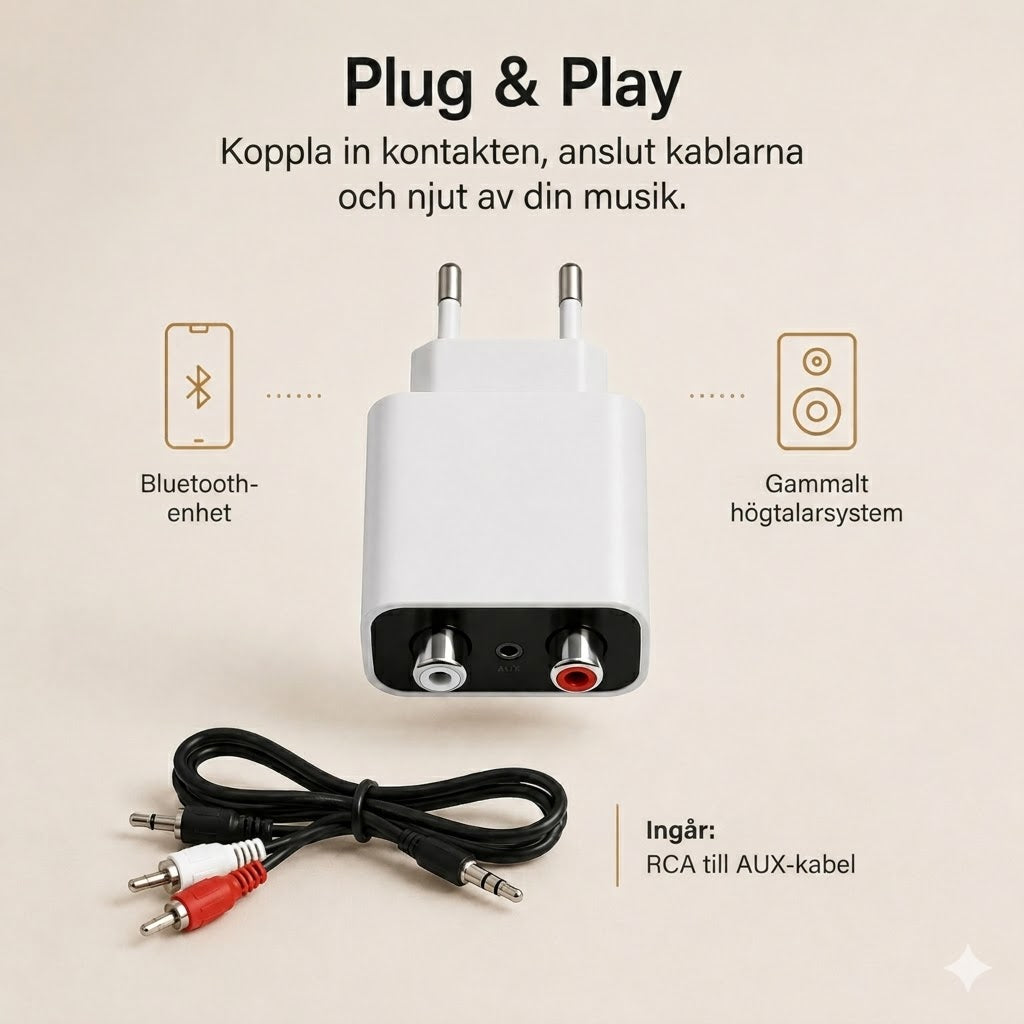 SoundLink Air – Bluetooth-ljudmottagare för äldre högtalare