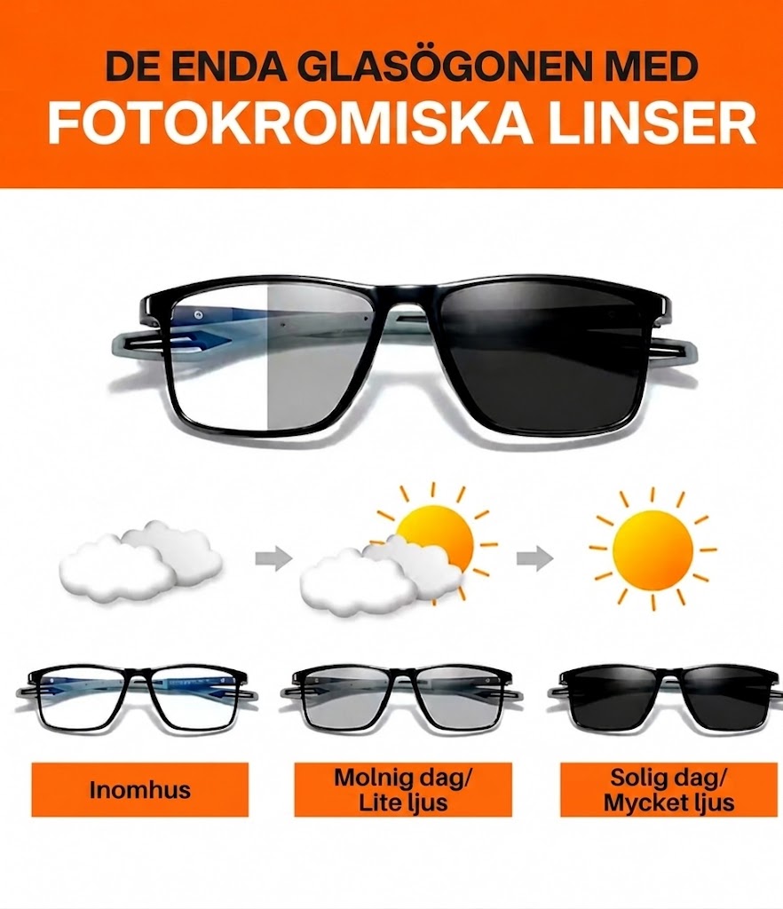 VisionSync multifokala läsglasögon