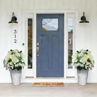 🌼 Konstgjord hortensia för utomhusbruk – UV-beständig, vattentät, vindtät 💐