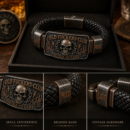 ☠️ Gubbklubben & Vild & Fri 🪓 | 2026 Limited Edition Vintage-armband