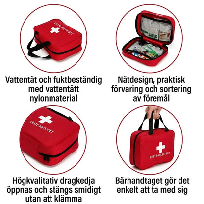 Första hjälpen-låda för hela familjen