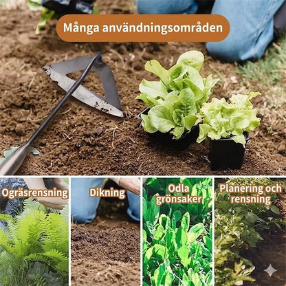 Manuell ogräsuppdragare för trädgården – Köp en, få en på köpet!