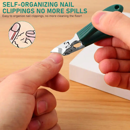 Professionell nageltång med örnnäbbsdesign, lämplig för nageltrång och tjocka naglar.