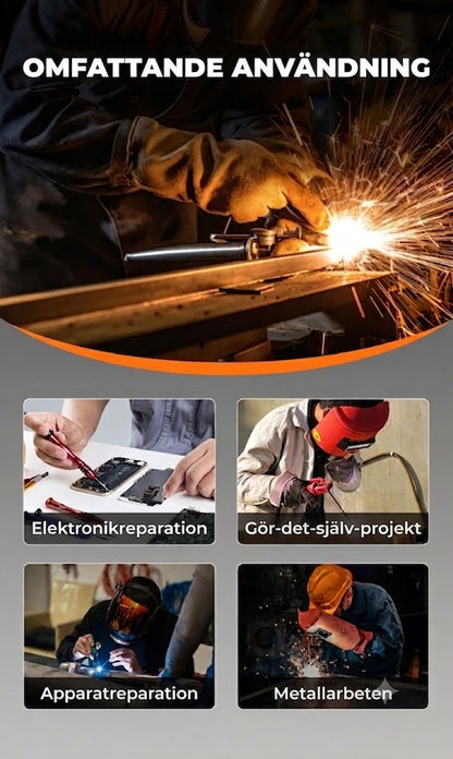 ⚒️ Effektivt 80W lödkolvset – 12-delars set