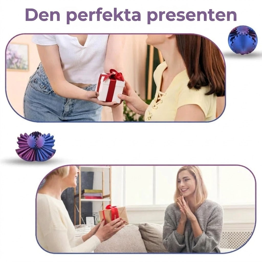 Fidget spinner-boll – stresslindring och ökad koncentration