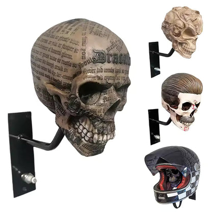💀SkullRack – Hjälm- och jackställ