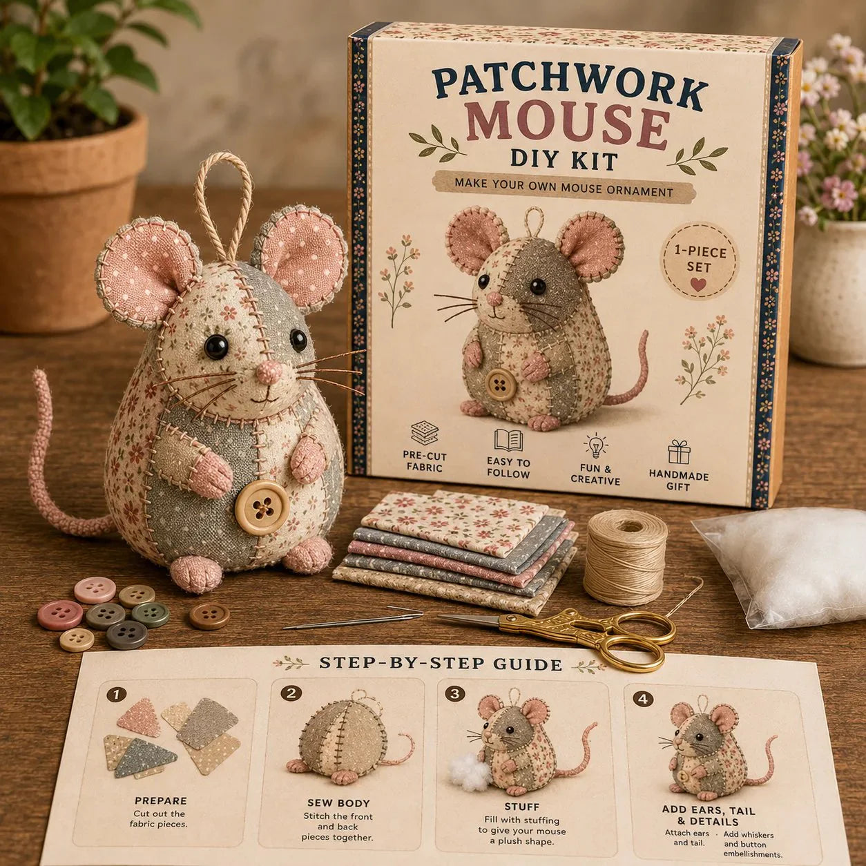 Retro mus DIY-kit 🐭