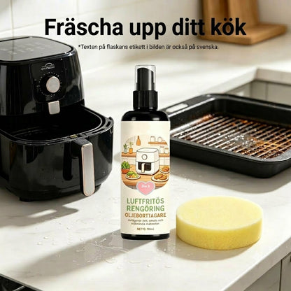 2-i-1 Airfryer-rengöringsmedel och avfettningsspray