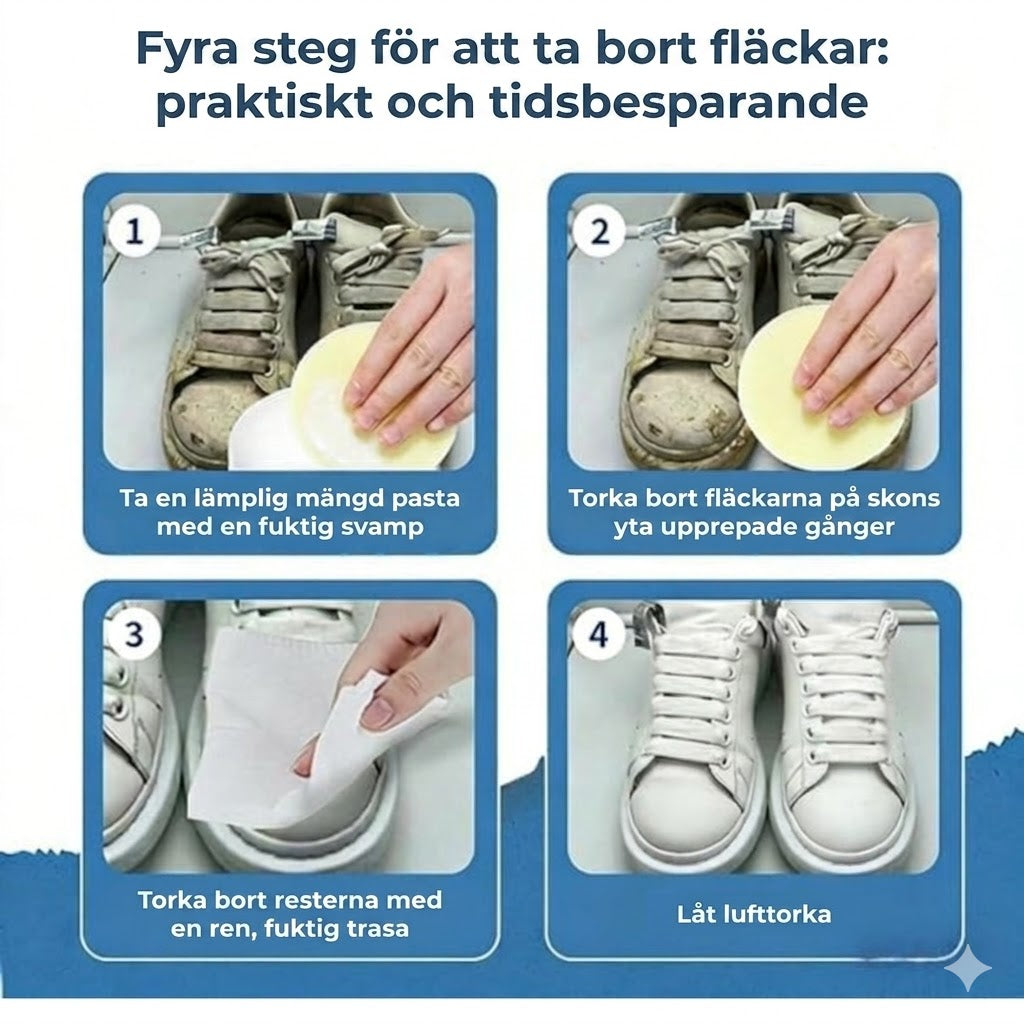 Reparationskräm för vita skor