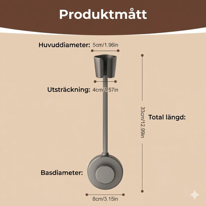 Hållare för hårtork handsfree