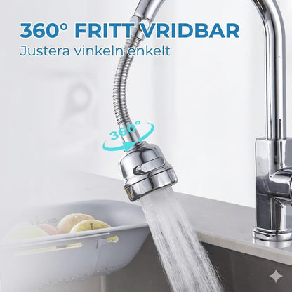 Munstycke till kökskran - vattenbesparande förlängningsrör