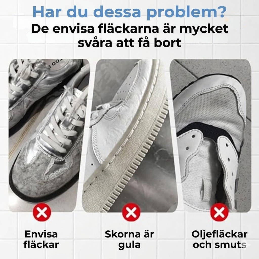 Reparationskräm för vita skor