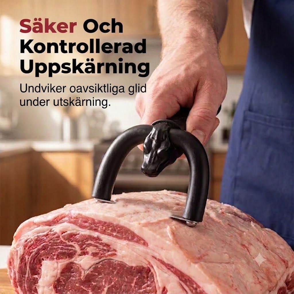 Handhållen fettrimmer / fettskärare för nöt- och fläskkött
