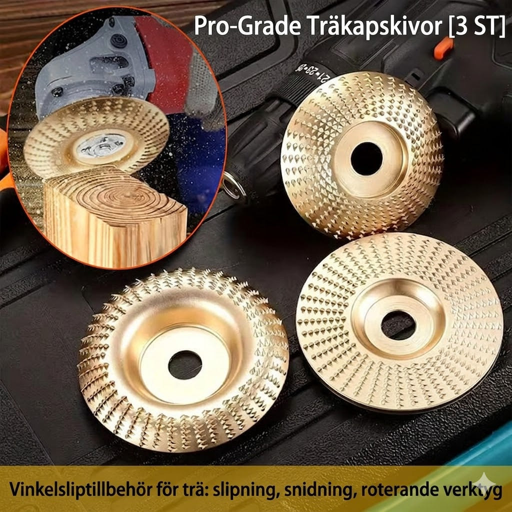 ⚙️Slipskiva för trä – Snabb kapning, vass och slitstark, för vinkelslip