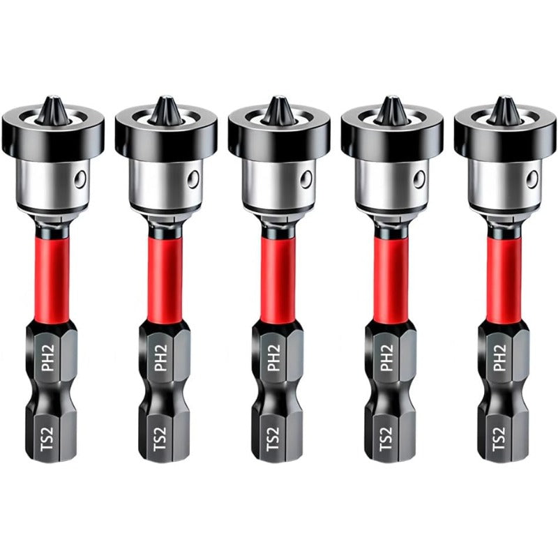 Magnetisk skruvbits i S2-stål med djupstopp