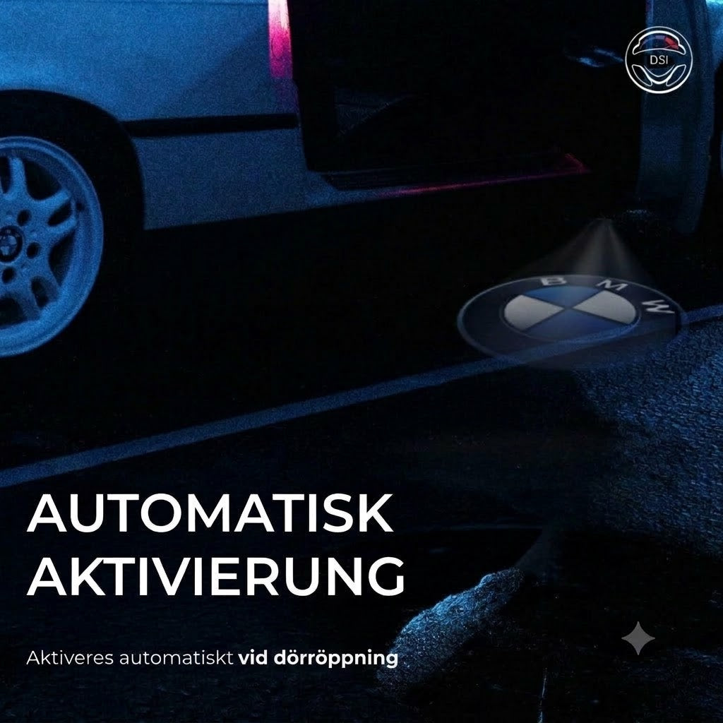 Projektorsats för bildörr med logotyp | 1 set (2 st.)
