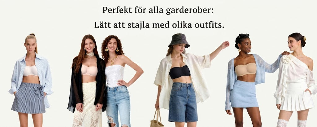 Axelbandslös push-up-BH