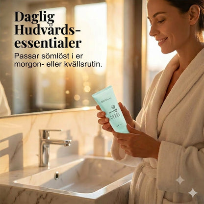 Exfolierande gel med örtextrakt