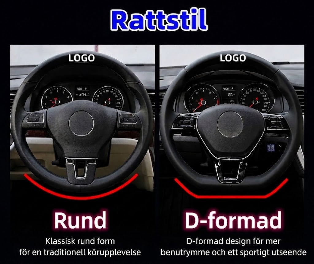 Personlig rattmuff – Skräddarsydd stil och optimalt grepp för din bil