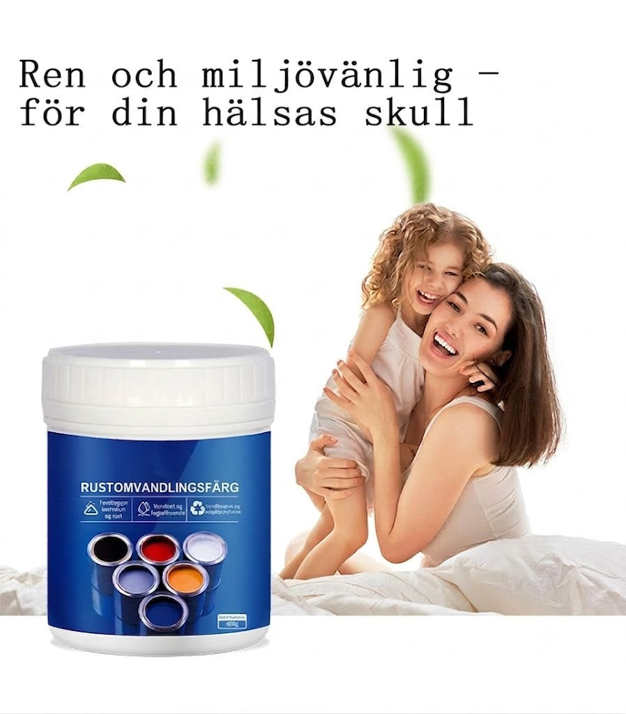 Vattenbaserad rostskyddande metallfärg