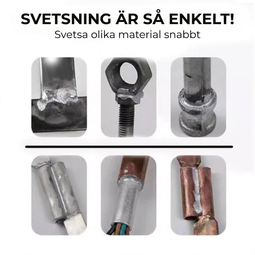 Universella svetselektroder – set med 6 st