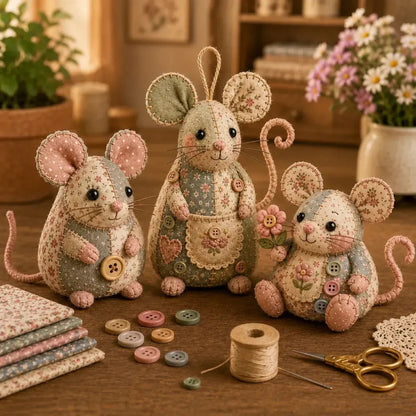Retro mus DIY-kit 🐭