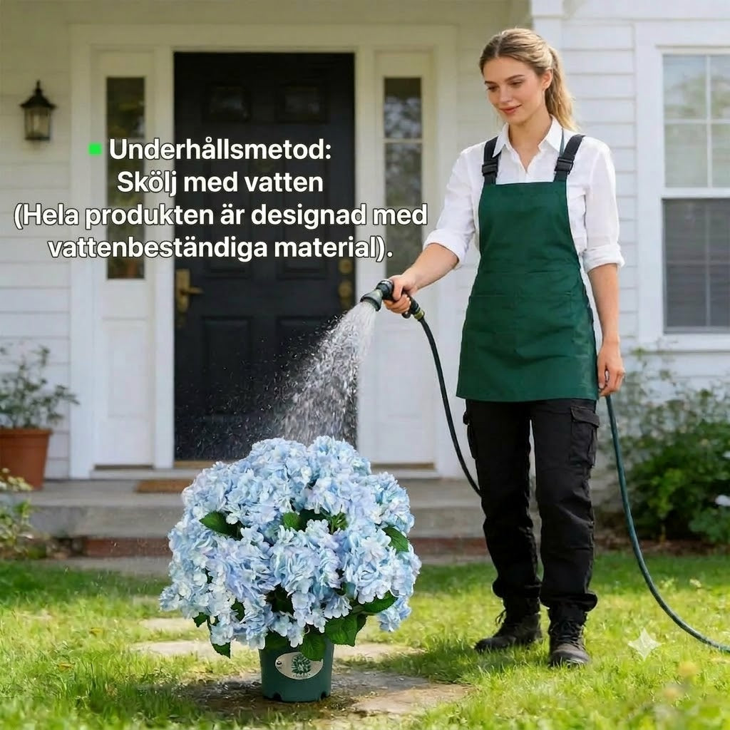 🌼 Konstgjord hortensia för utomhusbruk – UV-beständig, vattentät, vindtät 💐