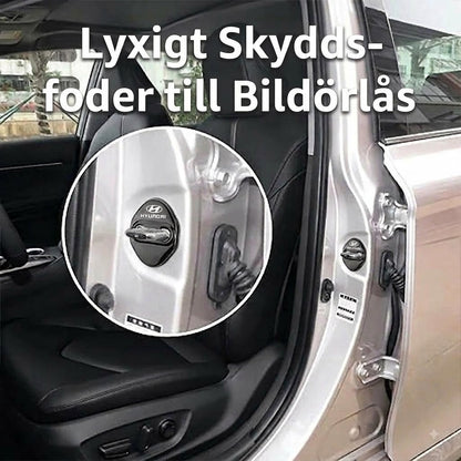 Skyddsdyna för bildörrslås | 4-delars set.
