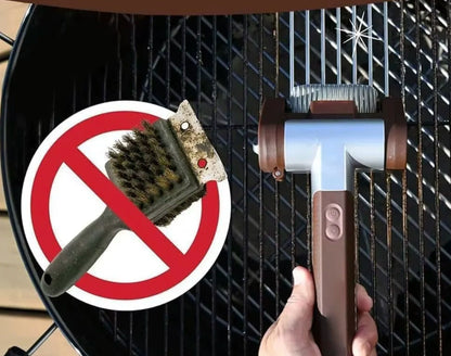 Borstlös elektrisk grillrengörare