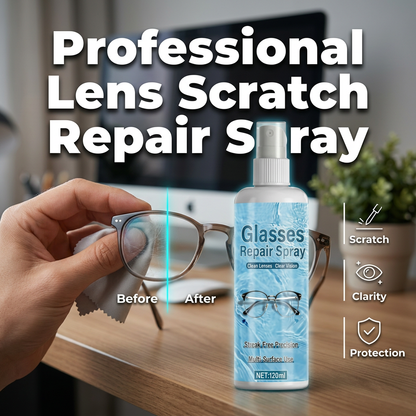 🔥 50 % rabatt just nu! 🎁 Professionell reparations- och rengöringsspray för glasögonglas