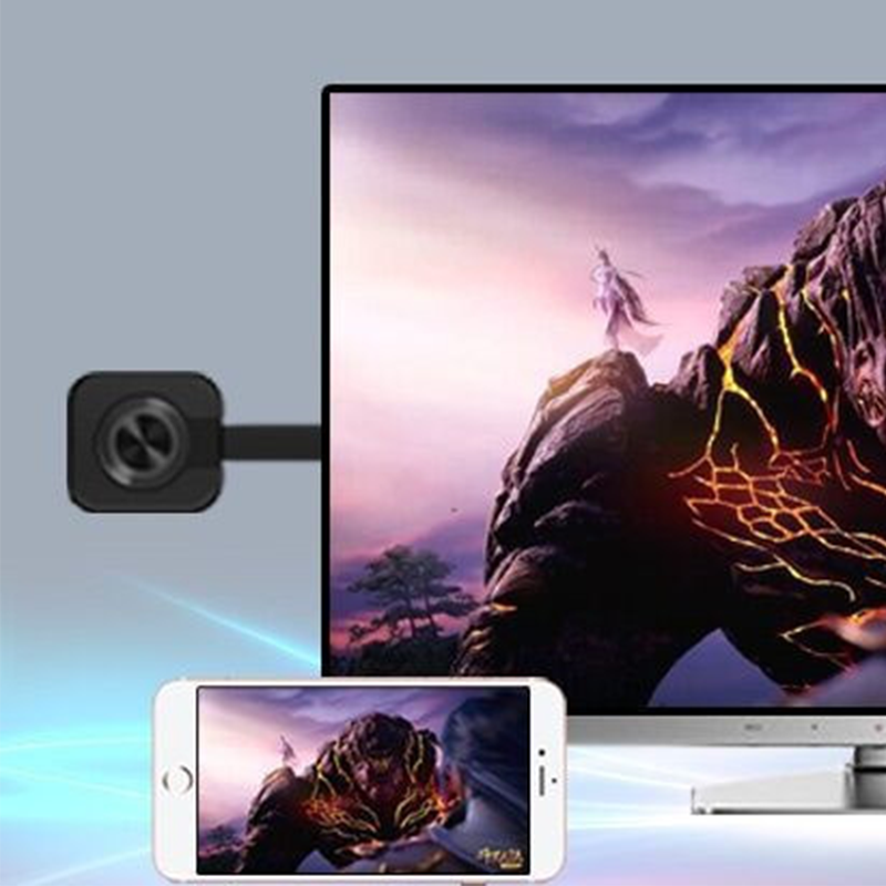 📺 Trådlös HDMI-skärmadapter – Omvandlare för skärmspegling