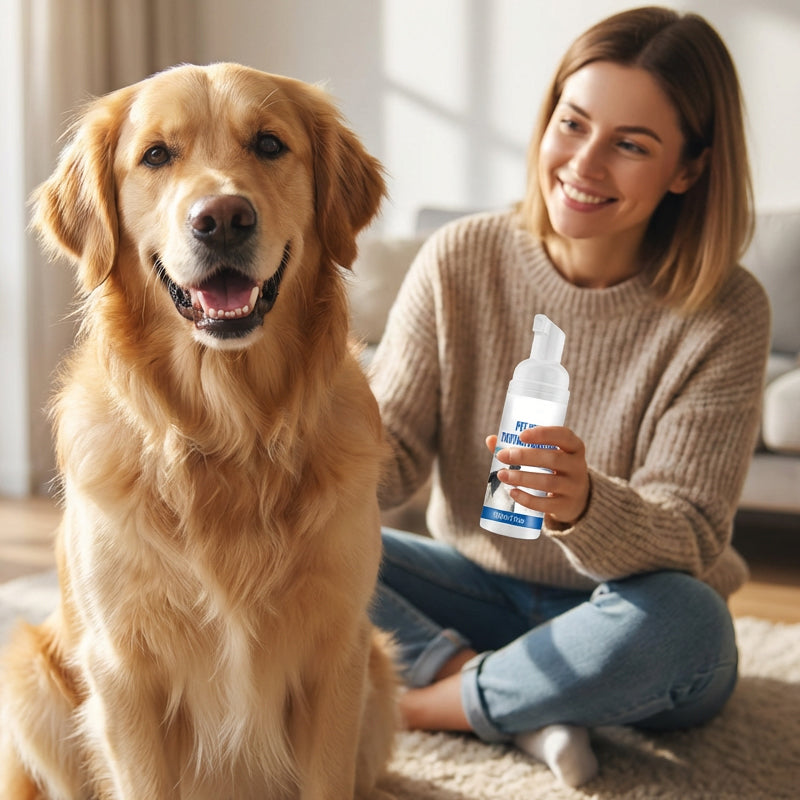 🐶🐱 Skummande tandstensborttagare för hundar