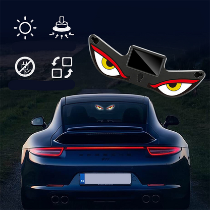 Solförsedd LED-belysning för bilruta ”Devil Eyes”