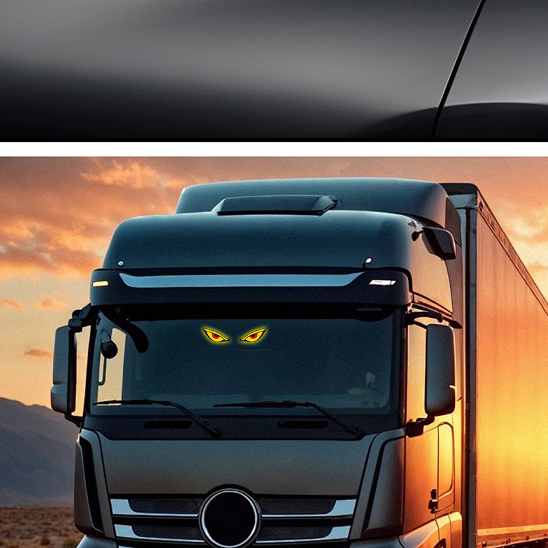 Solförsedd LED-belysning för bilruta ”Devil Eyes”