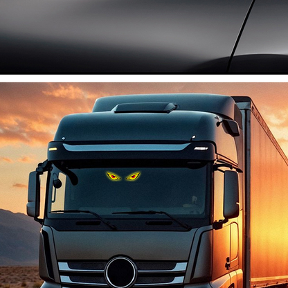 Solförsedd LED-belysning för bilruta ”Devil Eyes”