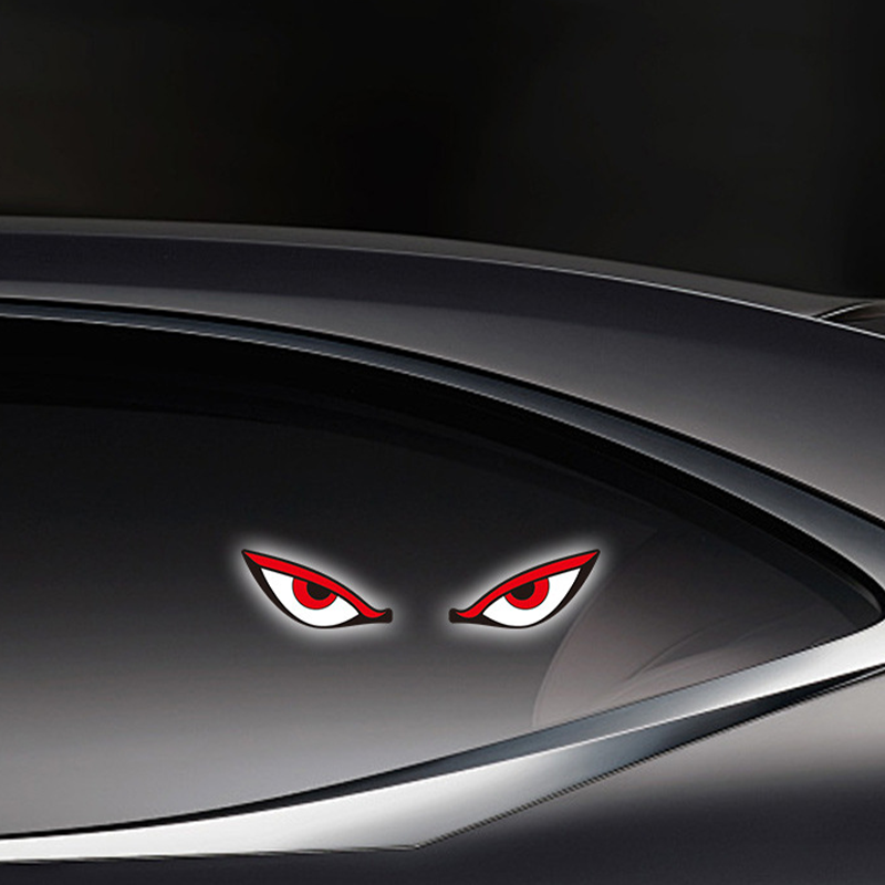 Solförsedd LED-belysning för bilruta ”Devil Eyes”