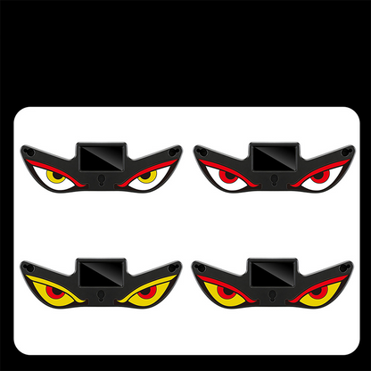 Solförsedd LED-belysning för bilruta ”Devil Eyes”