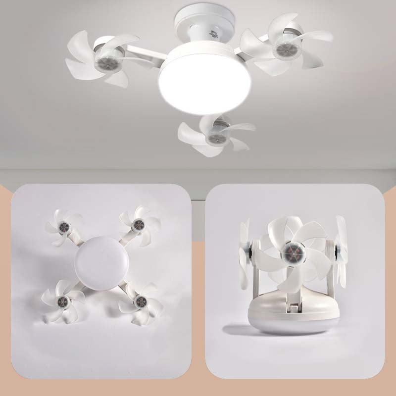 Ny E27 takfläktlampa – 2-i-1 tyst LED-fläktlampa