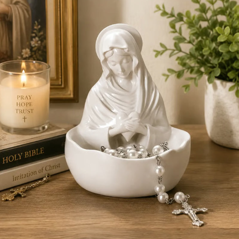 🔥📢📢 Tidsbegränsat erbjudande: 50 % rabatt! 🎁🙏 Madonna Bowl – Vårda dina skatter, finn inre frid
