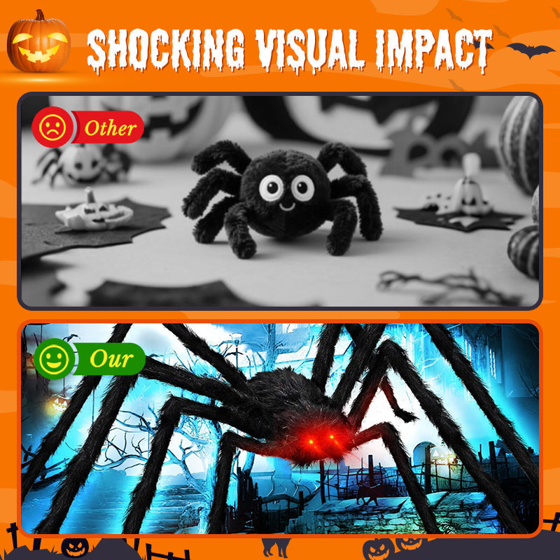 Gigantisk Halloween-spindel