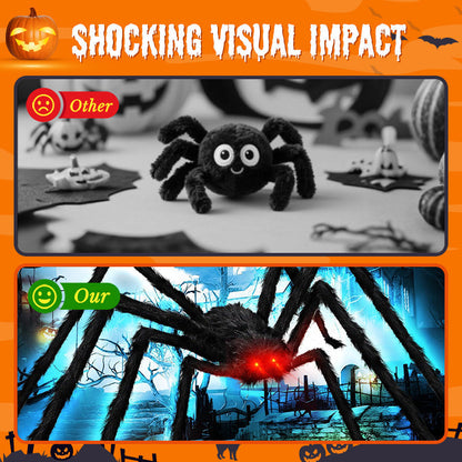Gigantisk Halloween-spindel