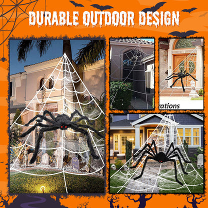 Gigantisk Halloween-spindel