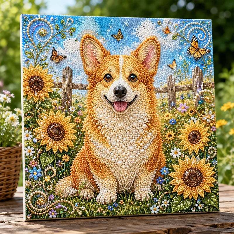 🎨 DIY diamantmålning med djurmotiv – koppla av och skapa ett strålande resultat.