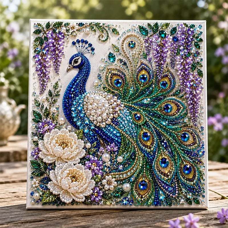 🎨 DIY diamantmålning med djurmotiv – koppla av och skapa ett strålande resultat.