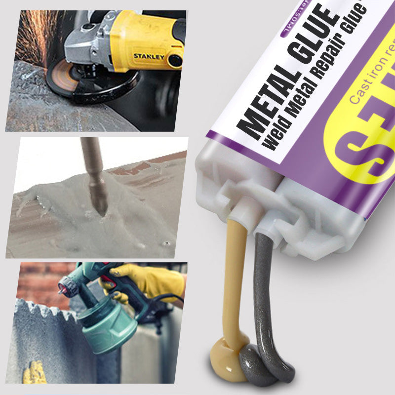 🔥 Tidsbegränsat erbjudande: 50 % rabatt ❗️❗️ Metallim – metallreparationslim av svetstyp