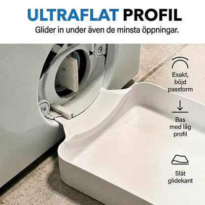 Spillbricka för tvättmaskin / Droppskydd för tvättmaskin