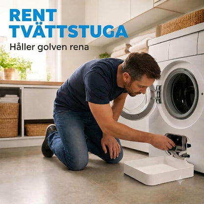 Spillbricka för tvättmaskin / Droppskydd för tvättmaskin