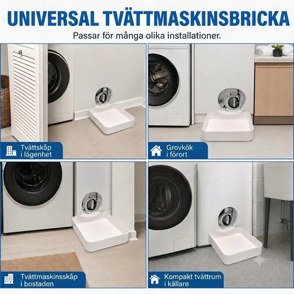 Spillbricka för tvättmaskin / Droppskydd för tvättmaskin
