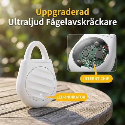 🐦Oroa dig aldrig mer för fåglar, skadedjur och gräshoppor! Bärbar ultraljudsfågelskrämma i nyckelringsdesign.